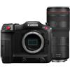 Canon EOS C70 Body + RF 70-200mm f/2.8L IS USM Z - Nero