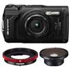 OM SYSTEM Tough TG-7 Fisheye Kit - Nero
