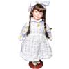 Bambola Porcellana Ragazza Figurina Statua Ceramica Scultura Ornamentale