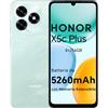 HONOR X5c Plus Smartphone,5260 mAh, 4G RAM/256G telefono con Display 6,74
