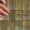 KAQNTUD 12 fogli adesivi French Line Art - curve oro metallizzato strisce decalcomanie per manicure