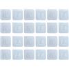MERVYNGLYNNHUNTER 12 pezzi ganci adesivi da parete biadesivi, ganci trasparenti adesivi, ganci adesivi quadri, riutilizzabili, transparent, per bagno, camera da letto, cucina, ufficio