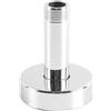 Batum Braccio doccia con flangia, braccio doccia di ricambio montato a soffitto, per testa fissa e soffione a pioggia (7,6 cm)