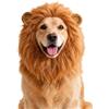Generico Costume criniera cane leone con orecchie, costumi Halloween cani realistici | Divertente parrucca marrone con criniera di leone costumi cani, cosplay di Natale di Halloween, per cani taglia medio-grande