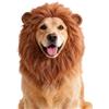 Generico Costume criniera cane leone con orecchie, costumi Halloween cani realistici | Divertente parrucca marrone con criniera di leone costumi cani, cosplay di Natale di Halloween, per cani taglia medio-grande