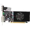 Lustrens Scheda grafica da gaming da 1GB con un singolo ventilatore, con uscite DVI, HDMI e VGA, 64 bit, DDR2