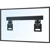 Lustrens Supporto a parete ultra sottile per TV, adatto per schermi da 43 a 100 pollici, con spazio ridotto. Capacità massima: 75 kg. Standard VESA: 800x600 mm. Compatibile con modelli (2021-2023). Progettato per schermi a profilo sottile