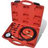 Set Strumenti Tester Motore e Pressione Olio con Manometro Valvole vidaXL