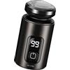 Generico SHAVER SHEAD - ERGONOMIC CALSO TESTA SHHAVER Con Rasatura Liscia | Rasoio Di Viaggio Compatto Con Ricarica USB | Rasoio Elettrico Portatile Maschile Per Toelettatura In Movimento, Uso Domestico E Como