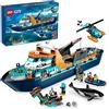 LEGO City 60368 Arctic Explorer Ship Block Adventure Boat Ship 815 pezzi