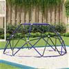 vidaXL Dome per arrampicata per bambini Blu Acciaio Arrampicata Struttura vidaXL
