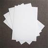 mensajes de colores 12 fogli di carta termoretraibile, termoretraibile o magica stampabile su stampante a inchiostro. Formato A4. plastica magica (bianco)