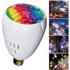Generic Lampadina natalizia per proiettore - Luce LED rotante | 4 W E27 Base | Fiocco di neve, Babbo Natale e renna, rotazione automatica, alloggiamento in PVC, 180 g, per cortili, patio