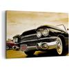 ARTTOR Quadri Moderni su Tela 120x80 cm Stampe da Parete Auto Vintage - 0160 | Cromo Ruota Quadro Decorativo Grande XXL 1 pezzo Soggiorno Camera da Letto Arte da Parete Decorazione da Parete ARTTOR
