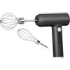 BYYLECL Frusta elettrica, frusta a mano, frusta elettrica ricaricabile USB, montalino portatile senza fili per la cottura, frullatore per uova, nero
