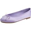 Feversole Ballerina Raso di Seta Cuscino in Memory Foam per amaretti da Ballerine Donna