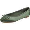 Feversole Ballerina Raso di Seta Cuscino in Memory Foam per amaretti da Ballerine Donna