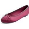 Feversole Ballerina Raso di Seta Cuscino in Memory Foam per amaretti da Ballerine Donna