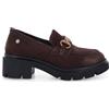 Melluso Mocassino Comodo Donna in camoscio Marrone k55520