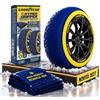 Bottari Italy Goodyear Hyper Gripper Calze da Neve Taglia M Omologate Italia EN 16662-1 | Catene in tessuto ad alta densità per auto e SUV. Compatibili ABS, non rovinano i cerchi. Guanti e busta inclusi.