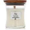 WoodWick Wild Berry & Beets Candela profumata 85 g tipo Island Coconut