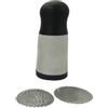 POPETPOP Grattugia Formaggio Elettrica Compatta Nera, Acciaio Inox ABS | ABS e Acciaio Inossidabile, Taglio Affilato, per Casa e Cottura, Scaglie Uniformi e Preparazione Rapida