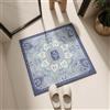 Odot Quadrato Minimalista Tappeto Bagno Diatomite (Viola,120x120cm) | Tappeti Bagno Antiscivolo Assorbente, Tappetino in Microfibra Asciugatura Rapida, Tappeto Doccia Morbida per Doccia Ingresso