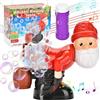 Generico babbo natale spara bolle, Macchina babbo natale bolle di sapone del sedere | babbo natale che fa le bolle del sedere, Macchina elettrica per Soffiare Bolle Giocattolo Interattivo con lucis e musica