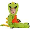 Funidelia | Costume da Dinosauro per bebè e per neonati - Animali, T-Rex, Jurassic Park, Film e Cinema - Costume per neonati e accessori per Feste, Carnevale e Halloween - Verde