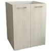 - Mobile bagno a terra con base portalavabo 2 ante per lavanderia 70x88 cm legno