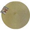 - Sottopiatto natalizio Lurex Ø 38 cm oro