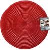 - Sottopiatto natalizio Lurex Ø 38 cm rosso