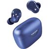 Fresh 'n Rebel Twins Elite 2 Auricolari Bluetooth 6.0 True Wireless, Cancellazione Attiva del Rumore Ibrida, Connessione Multipoint, Riduzione del Rumore del Vento, 47 Ore di Autonomia, True Blue