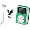 Generic Mini lettore musicale MP3, piccolo lettore MP3 portatile con schermo LCD lettori musicali portatili, radio FM senza perdita di suono studente
