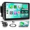 Rimoody 8 Core 6G+128G Android Autoradio per Mercedes Benz W203 W210 W168 R170 Vaneo Vito Viano Wireless Carplay Android Auto GPS Navi WiFi 360° Panorama,9 Pollici Touchscreen Bluetooth FM/RDS/DSP/SWC