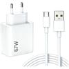 JEYXR 67W Caricabatterie Rapido con 6A Cavo USB C 1,5m per XiaoMi | 67W Caricabatterie Turbo Rapido per Xiaomi 17 15 Ultra/15 Pro/15T 14T 13T 12T 14 13 12 Lite,Redmi Note 15 14 13 12 11 10 Pro