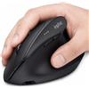 INPHIC X9 Pro Mouse ergonomico senza fili 12800DPI Mouse verticale | Natural Grip - Mouse trimodale 2.4G/tipo C, con cavo/Bluetooth, 6 DPI regolabili, mouse silenzioso per tunnel carpale