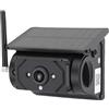 aqxreight Telecamera di Retromarcia Magnetica Wireless 1080P HD WiFi Telecamera di Retromarcia per Ricaricabile a Energia Solare con Visione Notturna per Rimorchio da Viaggio in Barca a