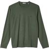 Coveri T-Shirt Maglia Uomo Manica Lunga Girocollo Tinta Unita 100% Cotone M L XL XXL 3X