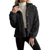 Chanpning Giubbotto Donna Invernale da in Pile, Maniche Lunghe e Tasche Anteriori Giubbotto Pelliccia Giacche Fleece Morbido Casual Giaccone Peluche Jacket Casa Cappotti Giacca Versatile per Autunno Inverno