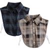 Makroyl Mezze camicie staccabili con colletto finto camicetta da donna con colletto finto top cinghie regolabili colletto bianco mezza camicia camicetta colletto falso staccabile per donne ragazze