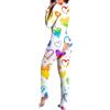 Vhersily Pigiama Donna Sexy Sesso Aperto Cotone Invernale Pigiame Intero Caldo Lungo Lovable Pile Elegante Morbido Manica Lunga Abbigliamento da Notte Lingerie Curvy Felpato Regalo San Valentino