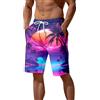 Generico Costume Uomo Mare - Boxer Fantasia Costumi da Bagno Costume Mare Nuoto Surf Pantaloncino Asciugatura Rapida Bermuda Estivi Leggeri Swimming Shorts Elasticizzato Piscina