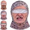 Generico Maschera da sci divertente e realistica con viso da vecchio | stampa 3D e copertura completa del viso e del collo, copertura invernale esilarante per uomo