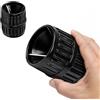 CHSEROK 2-in-1 Strumento di Sbavatura per Tubi, Portatile Dispositivo per Sbavare, Universale Sbavatore per Plastica per Interno/Esterno da 0-40 mm, Nero, per Installazione E Riparazione di Tubi