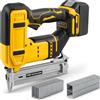 VexNook 18GA chiodatrice elettrica compatibile con Dewalt 20 V — Multi pistola per unghie e pistola con 500 chiodi e 500 morsetti per la lavorazione del legno, doppia sicurezza, modalità a 2 colpi (senza
