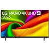 Lg PROMOZIONE Lg 43 NANO AI NU85 4K UHD WEBOS26 PLAT Cod. 43NU850B6LA.API