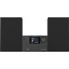 , Sistema Micro Hifi Stereo M-525DAB, Con Ricevitore Radio DAB+, FM, Lettore CD