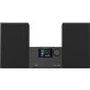 Kenwood M-525DAB set audio da casa Microsistema audio per la casa 7 W Nero
