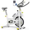Merkloos Cyclette da casa - Monitor LCD Bluetooth - Volano 30 lbs - Fino a 150 kg